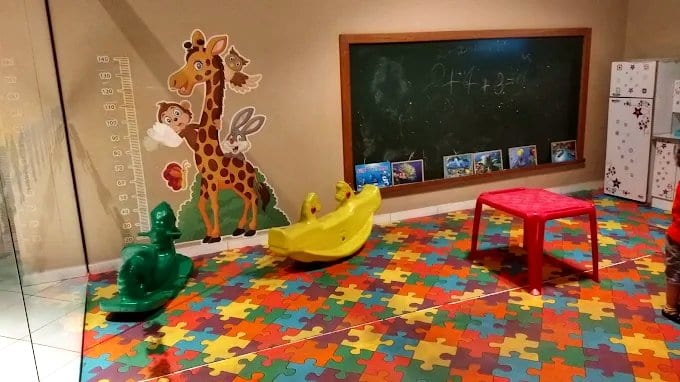 Área kids de Pizzaria e Restaurante Vovó Zena