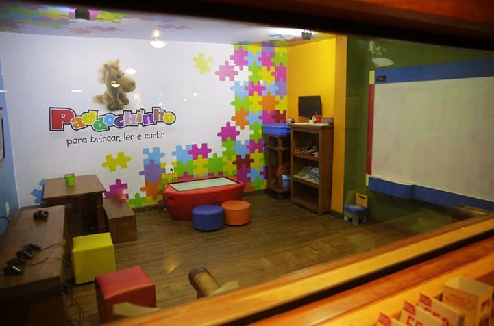 Área kids de Paddock BAR - Paddockinho Espaço Kids
