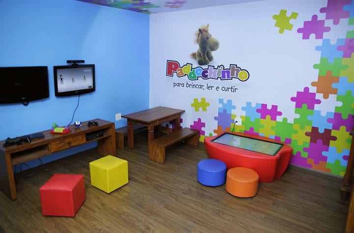 Área kids de Paddock BAR - Paddockinho Espaço Kids
