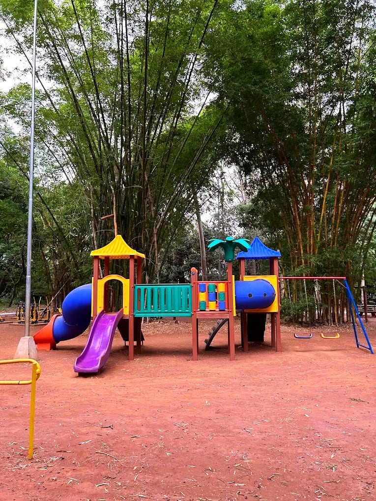 Área kids de Bosque Municipal Dr. Alberto Gaspar Gomes