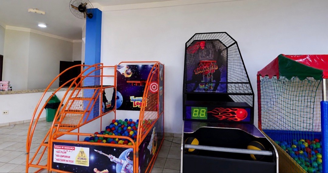 Área kids de Chopperia Raposa do Ártico enviada por uma família