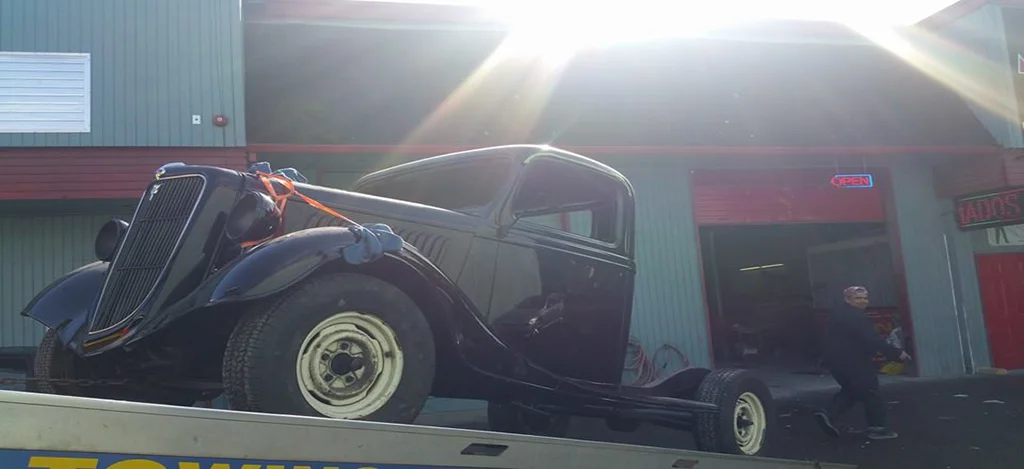 Tow truck roadside help