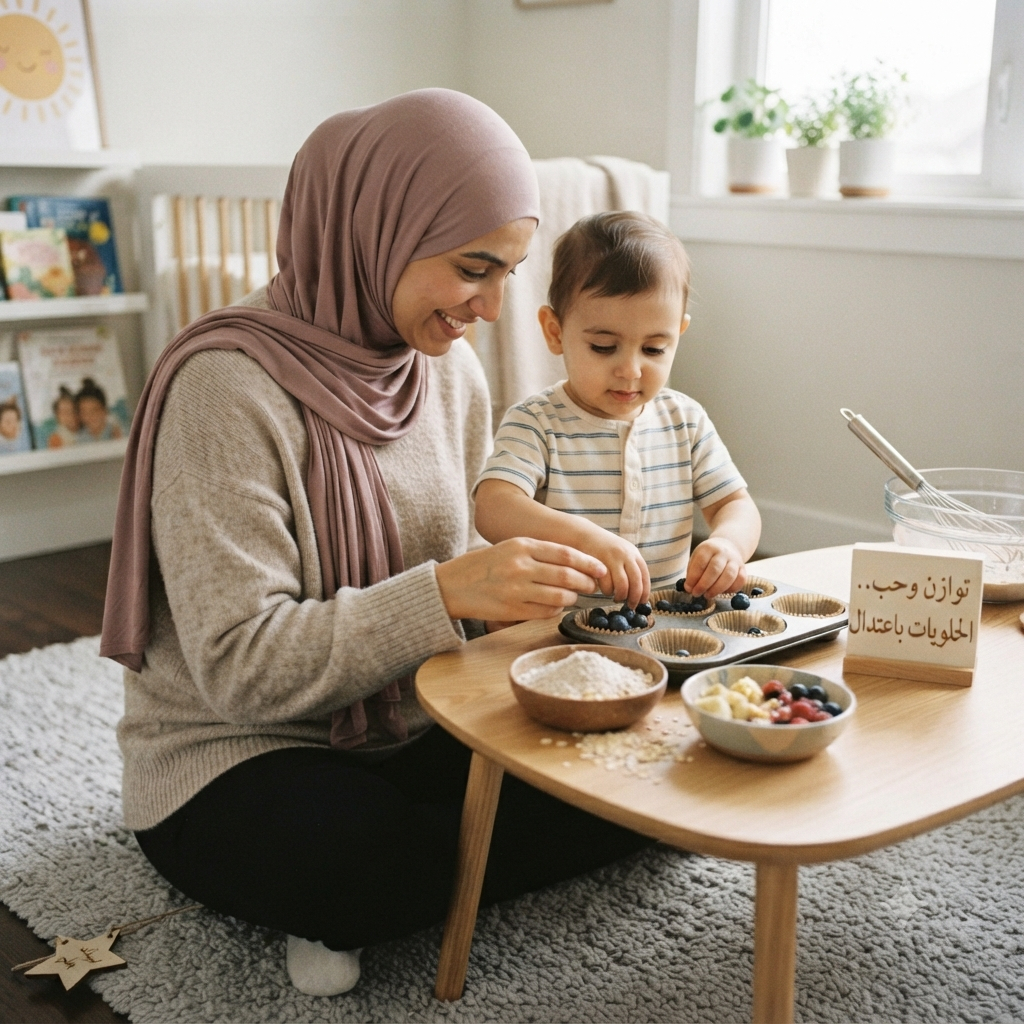 صورة غلاف مقال طبي عن: 🍫 ازاي تخلي ابنك ياكل حلويات من غير إحساس بالحرمان… وباعتدال؟