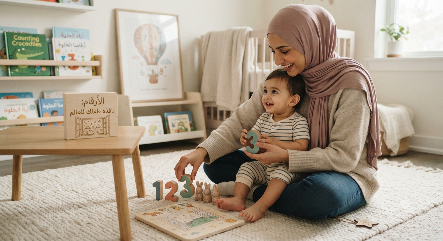 صورة غلاف مقال طبي عن: الأرقام: نافذة طفلك للعالم