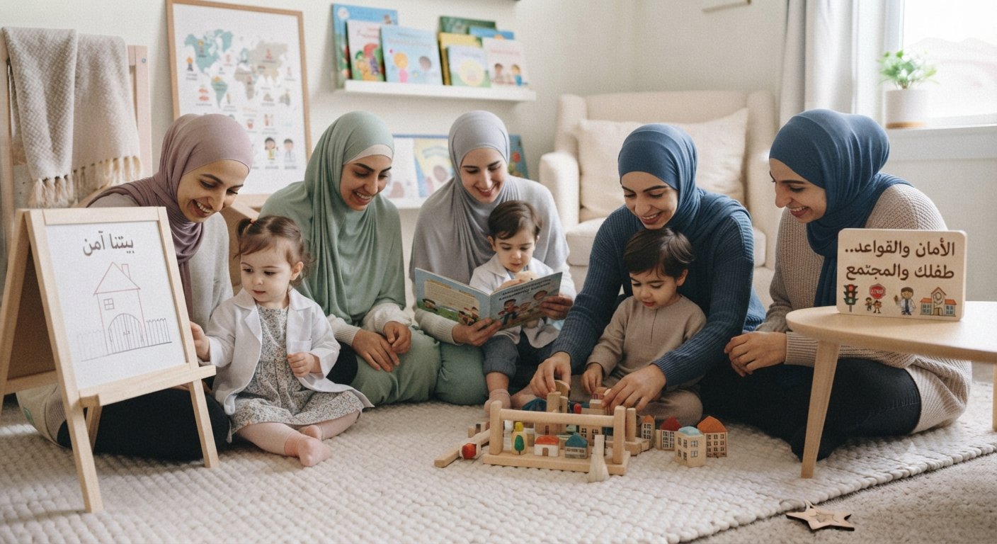 صورة غلاف مقال طبي عن: الأمان والقواعد: طفلك والمجتمع