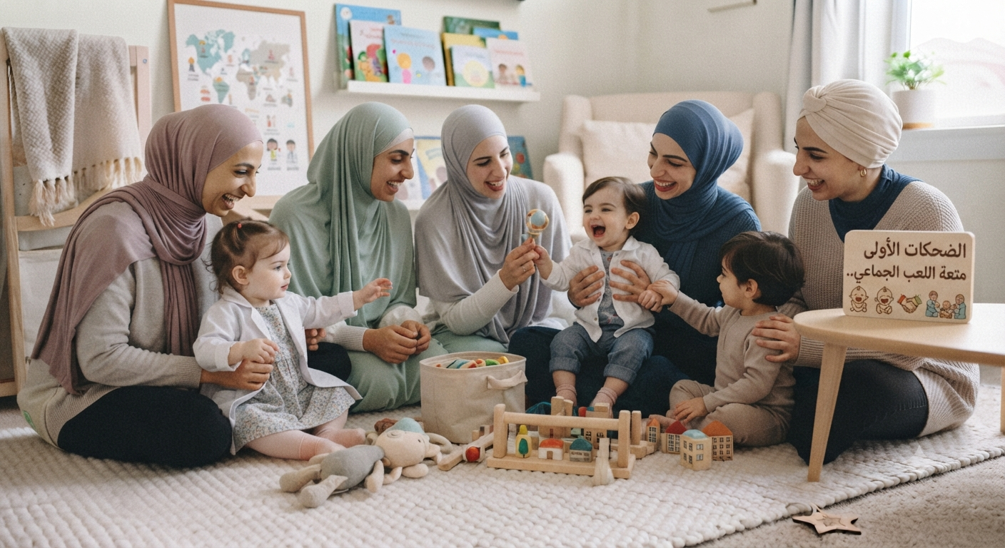 صورة غلاف مقال طبي عن: الضحكات الأولى والتفاعل الاجتماعي