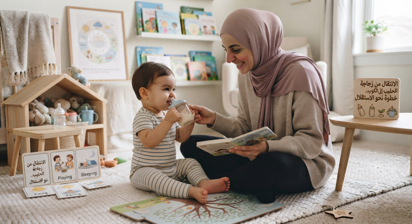 صورة غلاف مقال طبي عن: الانتقال من زجاجة الحليب إلى الكوب