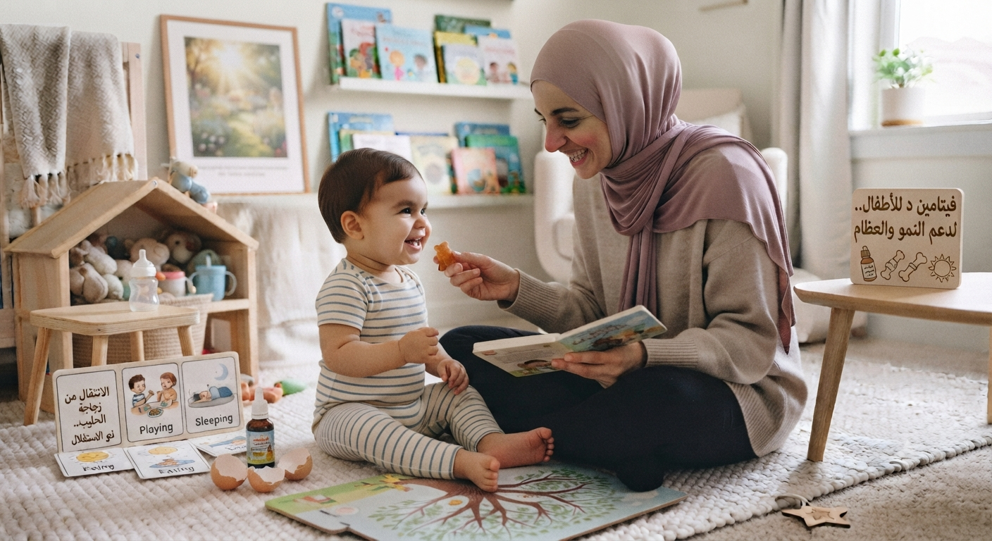 صورة غلاف مقال طبي عن: فيتامين د للأطفال