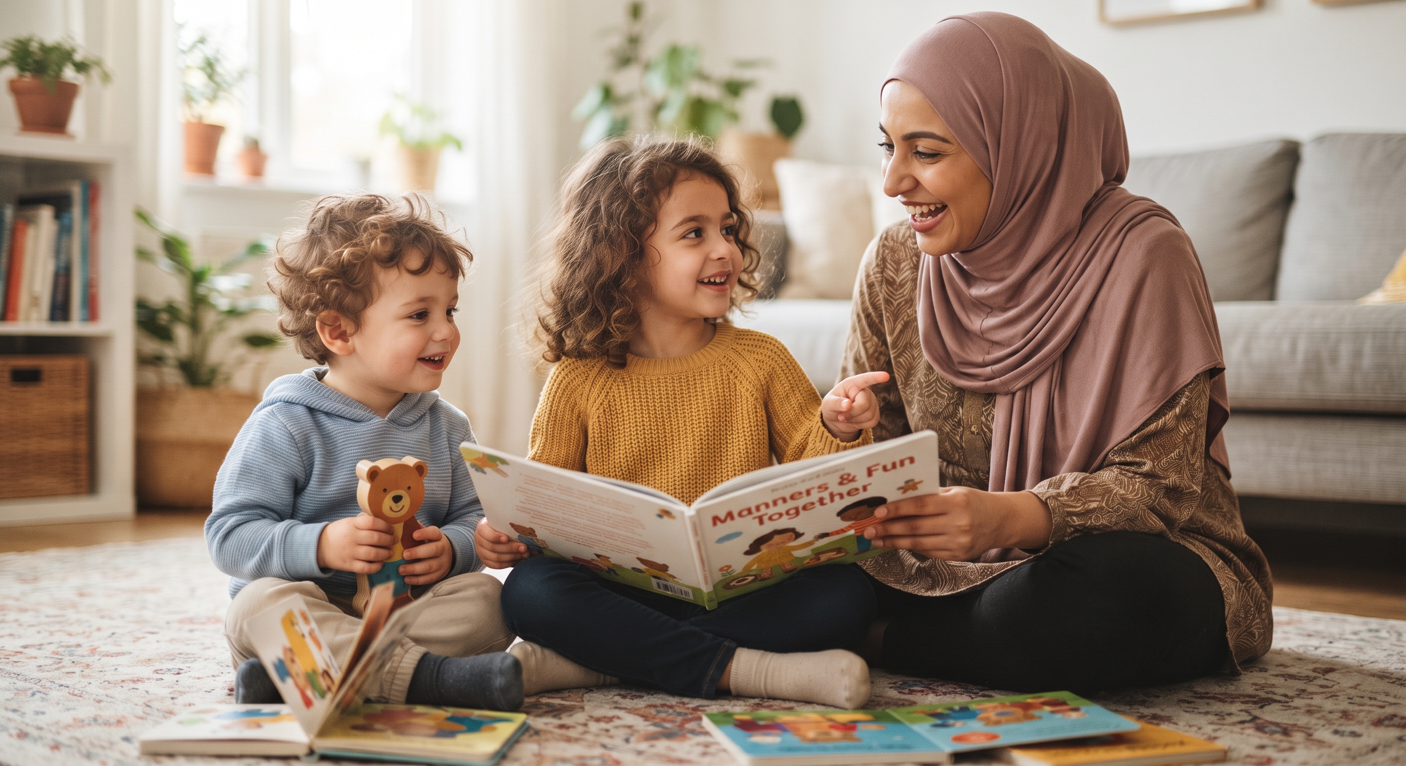 صورة غلاف مقال طبي عن: طفلي والقواعد الاجتماعية السعيدة