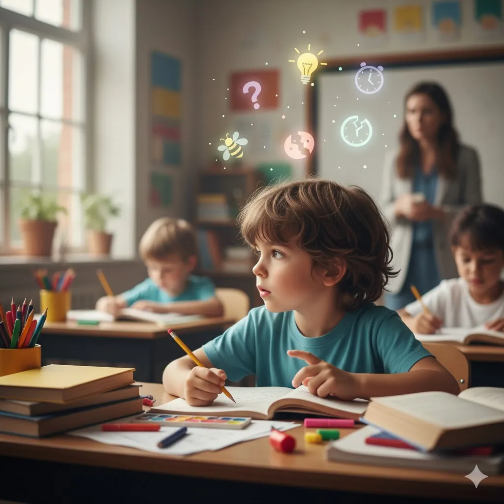 صورة غلاف مقال طبي عن: متلازمة فرط النشاط وتشتت الانتباه لدى الأطفال (ADHD)