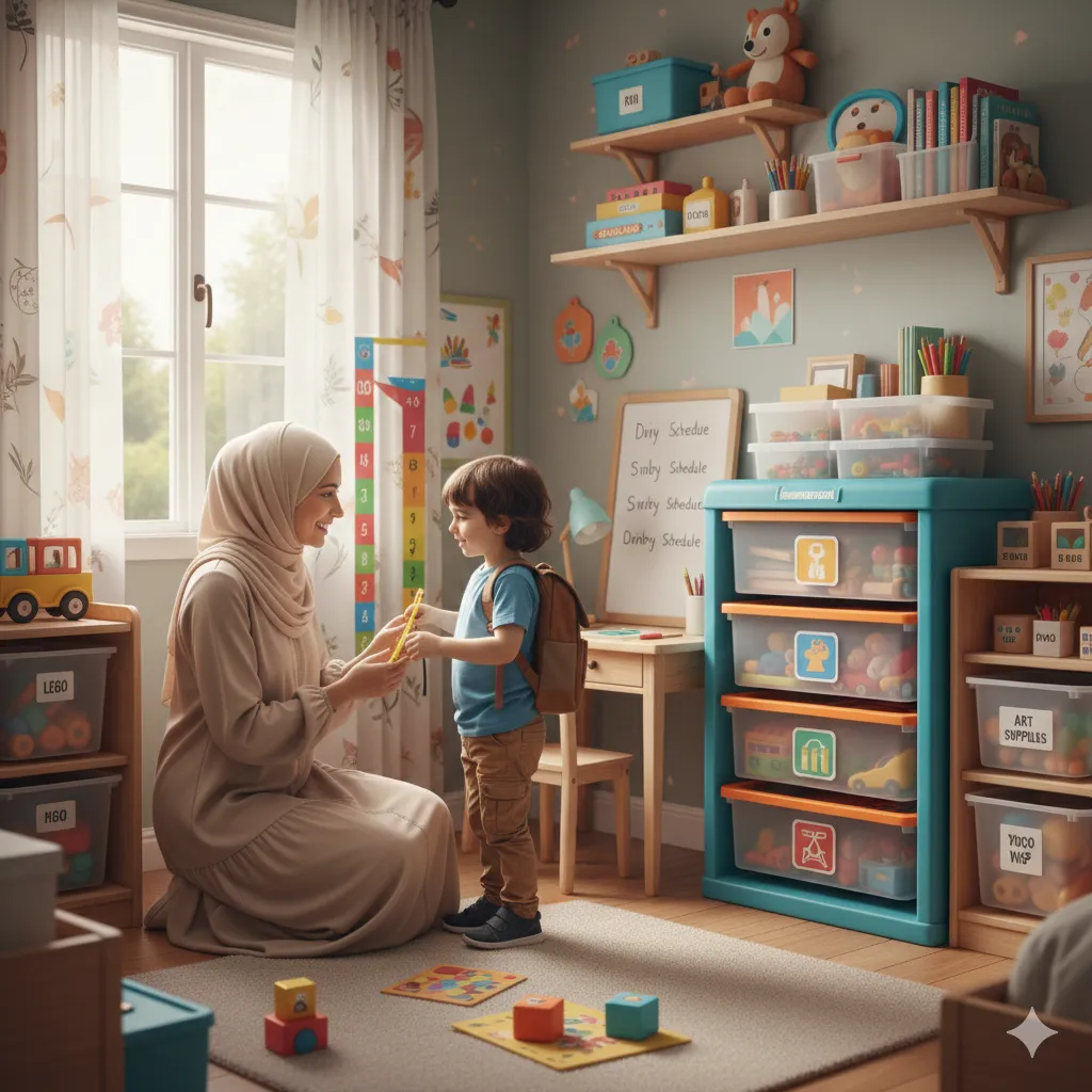 صورة غلاف مقال طبي عن: فضاء طفلك: قياس وتنظيم