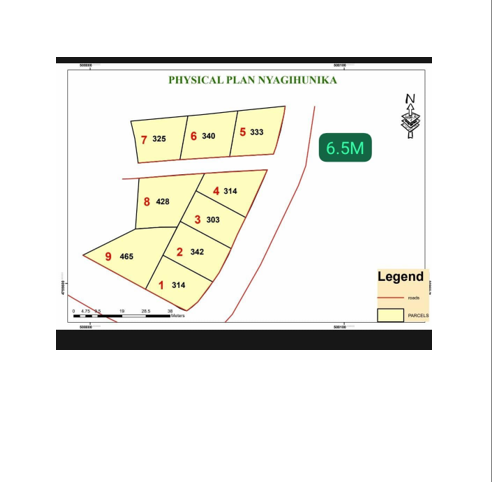 9-Plot Site in Musenyi, Bugesera — From RWF 6,500,000