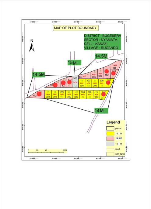 16-Plot Site in Nyamata, Bugesera — From RWF 14,000,000