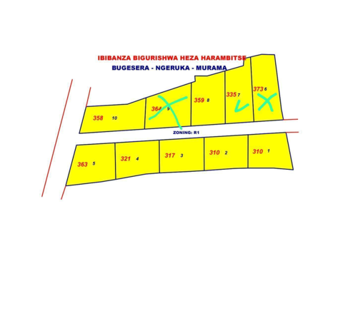 7-Plot Site in Ngeruka, Bugesera — From RWF 3,000,000