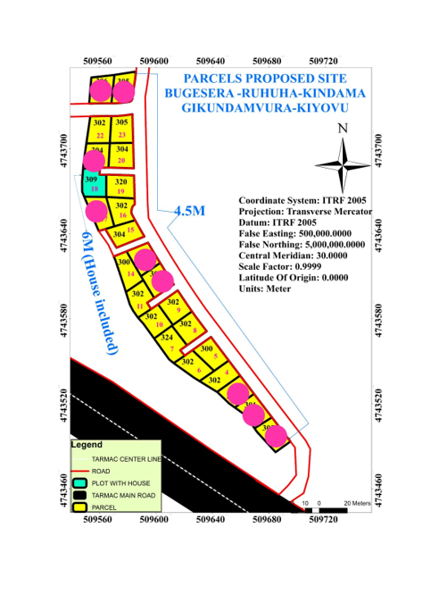 16-Plot Site in Ngeruka, Bugesera — From RWF 4,500,000