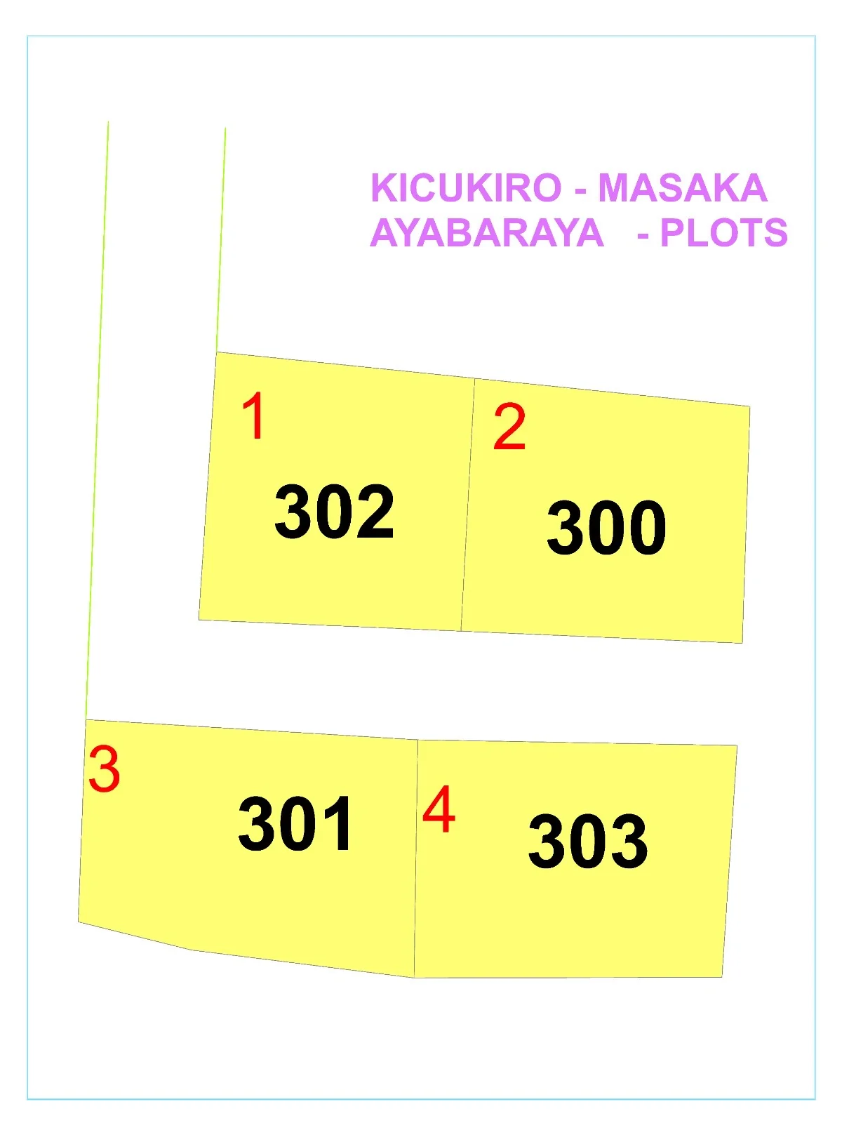 4-Plot Site in Masaka, Kicukiro — From RWF 5,000,000