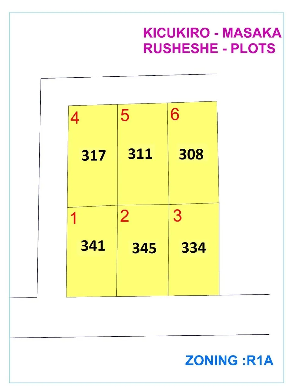 6-Plot Site in Masaka, Kicukiro — From RWF 6,500,000