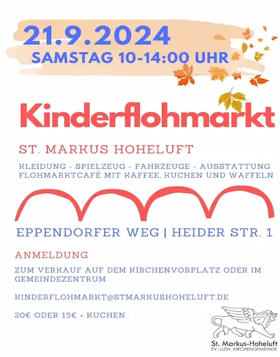 Kinderflohmarkt St. Markus Hoheluft