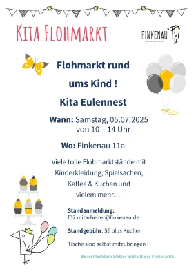 Flohmarkt der Kita Eulennest 