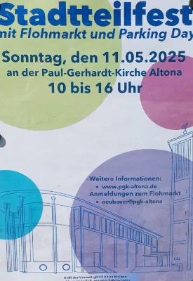 Stadtteilfest mit Flohmarkt