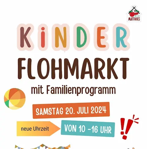 Kinder-Flohmarkt mit Familienprogramm