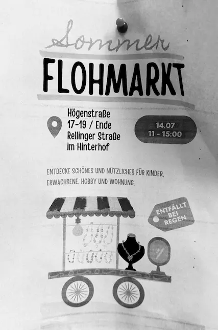 SOMMER-FLOHMARKT  Högenstraße