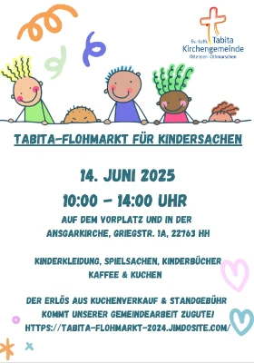 Tabita-Flohmarkt für Kindersachen 