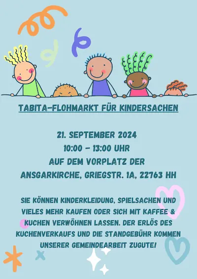 Tabita-Flohmarkt für Kindersachen 