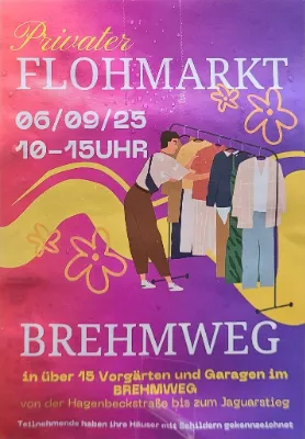 Flohmarkt auf Brehmweg