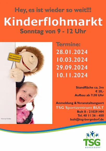 Kinder-Flohmarkt TSG Bergedorf