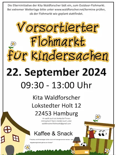 Waldforscher Waldkita Flohmarkt