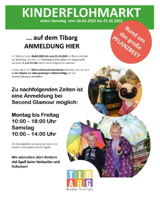 Kinder-Flohmarkt auf dem Tibarg