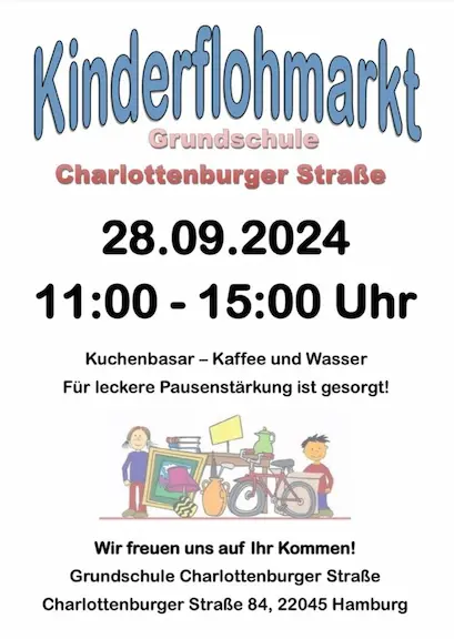 Flohmarkt Grundschule Charlottenburger Straße