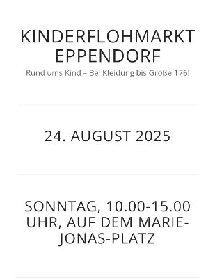 Kinderflohmarkt Eppendorf