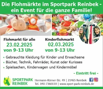 Flohmarkt Sportpark Reinbek