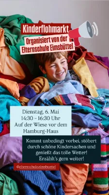 Kinder Flohmarkt Elternschule Eimsbütte 