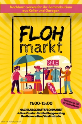 Flohmarkt Bauhaussiedlung Lokstedt Eimsbüttel