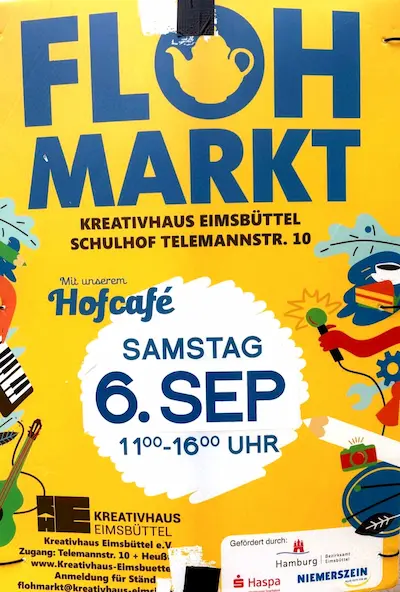 Flohmarkt Kreativhaus Eimsbüttel