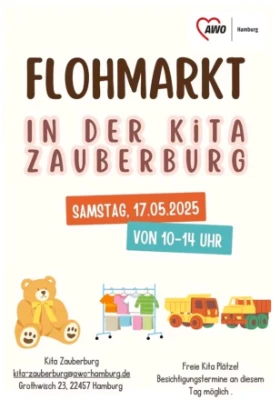 Flohmarkt in der Kita Zauberburg