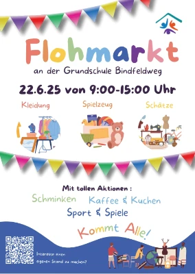 Flohmarkt an der Grundschule Bindfeldweg