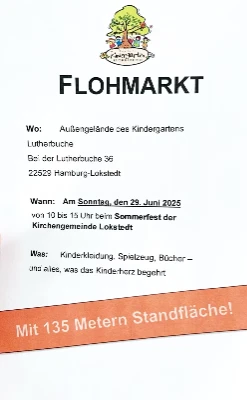 Kita-Flohmarkt Lutherbuche
