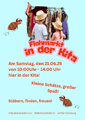 Flohmarkt Kita Villa Wackelzahn