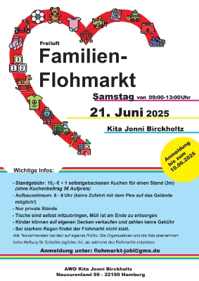 Flohmarkt Kita Jonni Birckholtz