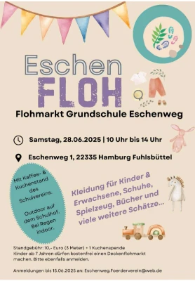 Flohmarkt an der Grundschule Eschenweg