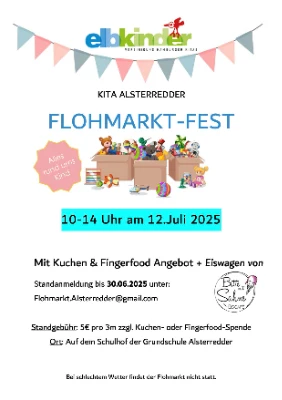 Flohmarkt-Fest der Kita Alsterredder