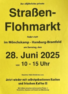 Straßen-Flohmarkt im Mönchskamp