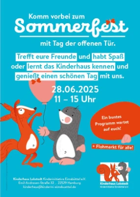 Sommerfest vom Kinderhaus Lokstedt
