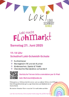 Flohmarkt an der Loki-Schmidt-Schule