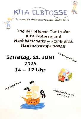 Flohmarkt und Tag der offenen Tür in der Kita Elbtosse