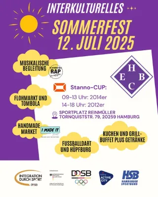 Flohmarkt beim Interkulturellen Sommerfest